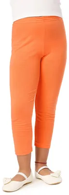 Produktbild von Merry Style Mädchen 3/4 Leggings aus Viskose MS10-131 (Orange, 146)