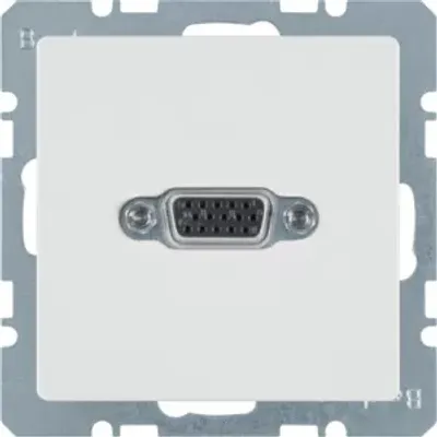 Immagine prodotto di Presa VGA Berker 3315406089 bianco polare con Berker Q.1/Q.3