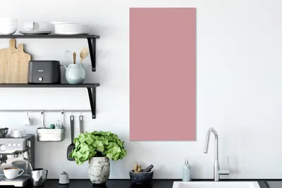 Obrázek produktu pro OneMillionCanvasses® - Obrazy na plátně - Růžová - Barvy - Interiér - Jednobarevné - Barva, Fototapeta, Nástěnné dekorace obrazy obývací pokoj, 40x80cm