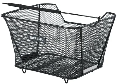 Obrázok produktu pre Zadný košík na bicykel Basil Lesto 32 x 41 x 27 cm - čierny