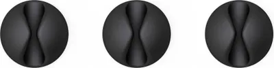 Produktbild von Bluelounge CableDrop 6er Pack, schwarz