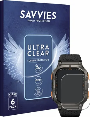 Produktbild von 6x Für Kospet Tank M3 Ultra Schutzfolie Savvies Displayschutz Display Schutz Folie Klar Transparent