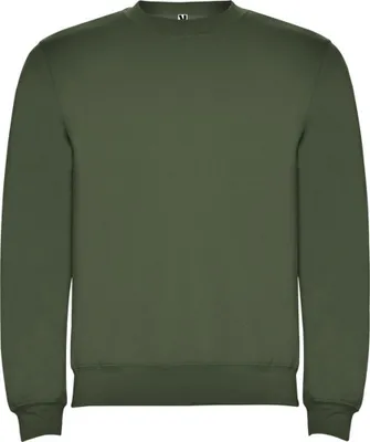 Imagen del producto de Roly - Sudadera "Clásica" con cuello redondo, uni, para hombre/mujer, modelo PF4342 (talla XS) (color verde)
