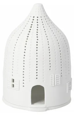 Produktbild von räder Lichthaus Winterhaus, Kuppelform mit Linien-Ausstanzungen, für LED-Teelichter