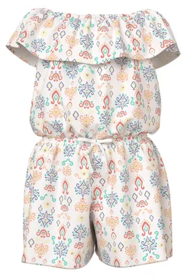 Immagine prodotto di NAME IT, tuta intera per bambine, modello Nkfvinaya Ss, colore bianco Alyssum, taglia 158 cm