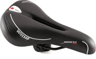 Produktbild von Fahrrad Gel Sattel Wittkop Medicus Herren Cross Men Trekking Bike ergonomisch anatomisch inkl.Kloben