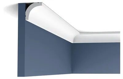 Immagine prodotto di Orac Decor CB520N BASIXX Profilo decorativo in stucco per pareti/soffitti ad angolo | 2 m