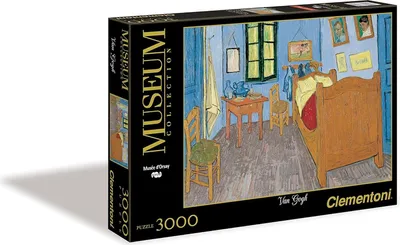 Produktbild von Clementoni Puzzle - 1000 Teile - Museum Van Gogh - Erwachsenenpuzzle