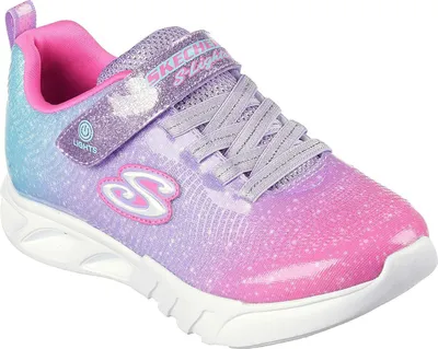 A single child's sneaker is shown against a white background.