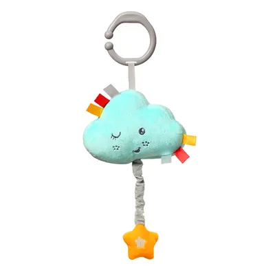 Produktbild von BabyOno Lullaby Kalte Plschwolke mit Spielzeugmaschine - blau