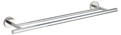 Produktbild von WENKO Badetuch Stange Halter Handtuch Ständer Accessoire Edelstahl BOSIO 60 cm