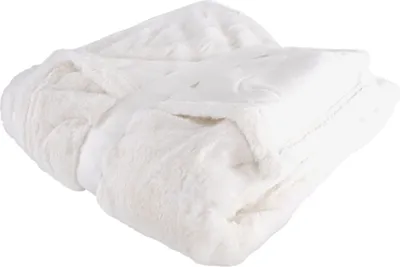 Produktbild von Kuscheldecke super weich Fellimitat 150x200 Wohndecke 3 Farben wählbar