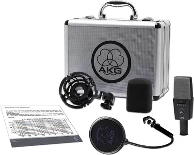 Produktbild von AKG C414 XLS, Studio-Mikrofon, 20 - 20000 Hz, 200 Ohm, Kardioide, Kabelgebunden, XLR-3