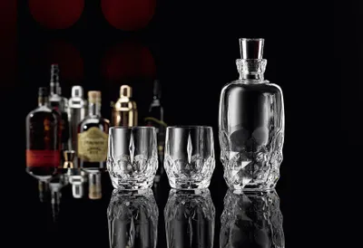 Produktbild von Bohemia Selection Whisky-Set (Flasche 1050 ml, Gläser 300 ml) 3-teilig