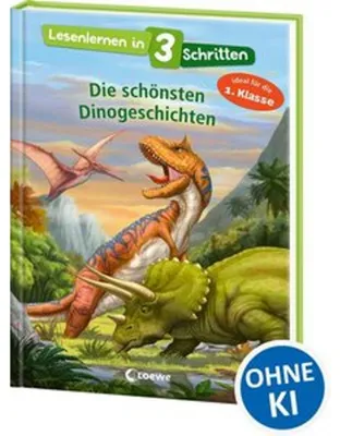 Immagine prodotto di Lesenlernen in 3 Schritten - Die schönsten Dinogeschichten