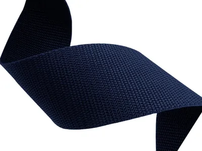 Obrázek produktu pro Popruh polypropylenový 40 mm tmavě modrý, galanterie, metráž / 1 m