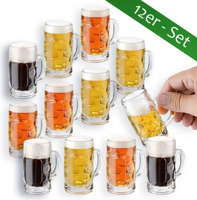 Produktbild von Schnapsglas Mini-Bierkrug Don 12er Set (40ml)