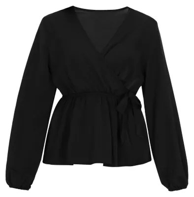 Image de Chemisier pour femme EVER - Noir, taille S