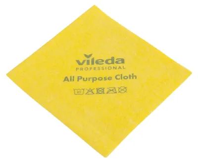 Produktbild von Vileda All Purpose Allzwecktuch, 38 x 40 cm, gelb | Packung (1 Stück)