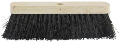 Produktbild von Betra Besenkopf - Outdoor-Besen - schwarz -Holz/Naturfaser - 60 cm