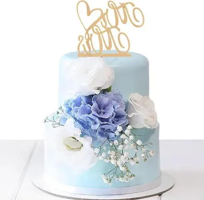 Produktbild von Hochzeitstorten Dekoration 2er Set Brautpaar Toppings