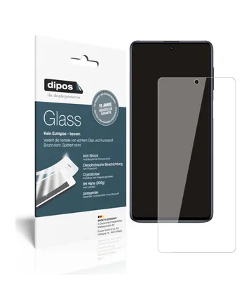 Produktbild von 1x Schutzfolie für Samsung Galaxy F62 - Anti-Shock 9H Folie dipos Glass Kunststoffglas