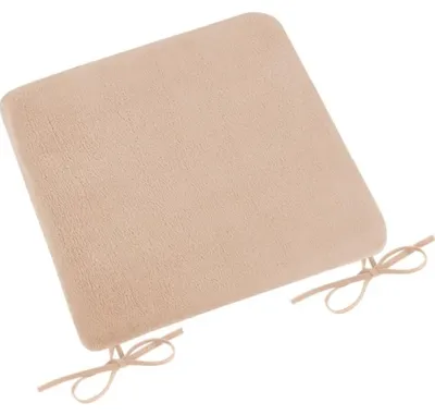 Obrázok produktu pre Hladký sedací vankúš Korall micro - 40x40 cm - béžový