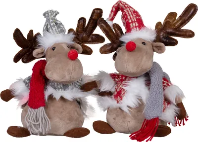 Produktbild von Elch 30cm (40cm)2er Set Dekofigur Weihnachten