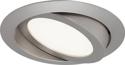 Immagine prodotto di set di 3 luci LED da incasso, Ø 14 cm, 8 W, nichel opaco, Briloner Leuchten
