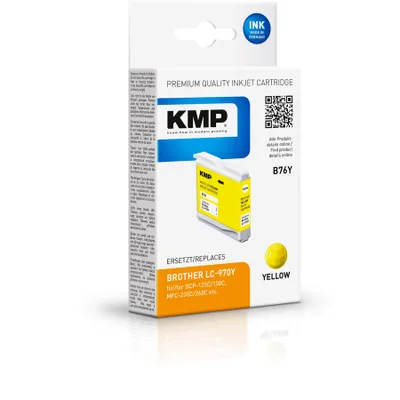 Produktbild von KMP Patrone Brother LC-970Y 300 S. yellow