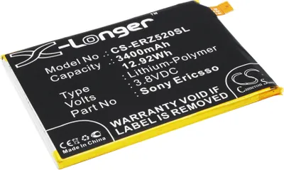 Produktbild von TECHTEK Akku Kompatibel mit [Sony] E6853, E6883, Xperia Z5 Premium, Xperia Z5 Premium Dual Ersetzt 1296-2635, für LIS1605ERPC
