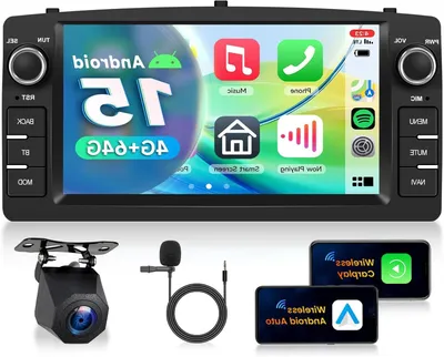 Produktbild von Android 15 Autoradio – Autoradio – Multimediasystem – Navigationsradio – Touchscreen-Autoradio