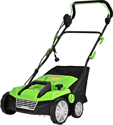 Produktbild von COSTWAY Elektro Vertikutierer Rasenlüfter 1800W, 2 Stufen Arbeitstiefe, 38cm Arbeitsbreite 45L