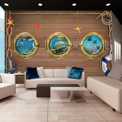 Produktbild von Basera Selbstklebende Fototapete Tiermotiv f-A-0077-a-b, mit UV-Schutz, 343x245 cm