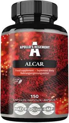 Image de Complément alimentaire Alcar 150 gélules