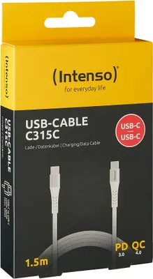 Productafbeelding van Intenso 7901002 Intenso USB C Kabel C315C 1,5 m weiß