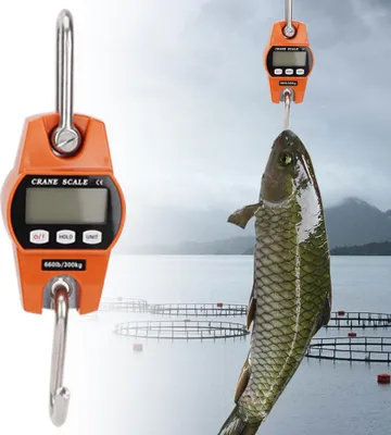 Zdjęcie produktu dla Cyfrowa waga dźwigowa 300 kg/600 funtów, wytrzymała waga wisząca do użytku domowego, w gospodarstwie, fabryce i podczas polowań