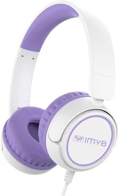 Produktbild von Kinder Kopfhörer mit Kabel, faltbar, sicherer Lautstärkebegrenzer, Stereo Sound, 3.5mm Klinke, Over-Ear Kopfhörer für Schule & Reisen