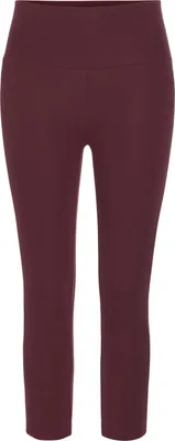 Produktbild von LASCANA Caprileggings weinrot Größe 40/42