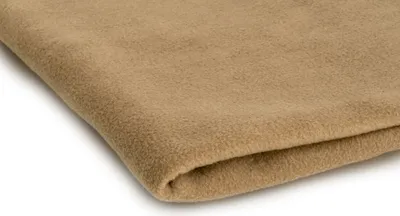 Produktbild von Polar Fleece Stoffe 300 g/m2 Kamel 50 x 155 cm