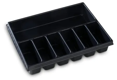 Obrázek produktu pro L-BOXX 1000010131, Sada přihrádek, Černá, Plast, i-BOXX 72, 315 mm, 97 mm