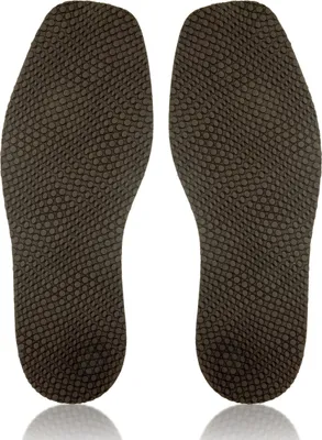 Produktbild von Langlauf® Premium Zellkautschuk Langsohle Sohle "Croco dunkelbraun" 4mm