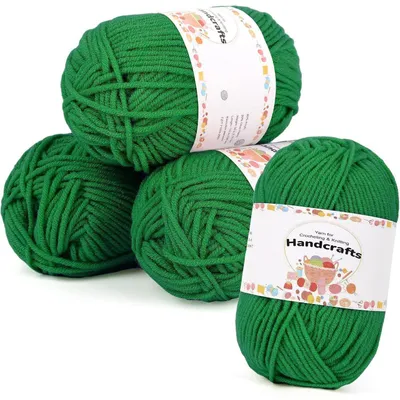 Productafbeelding van Amigurumi-set, 200g (4x50g), 5-draads polyacryl garen, geschikt voor amigurumi en breiprojecten
