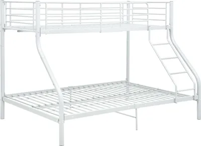 Immagine prodotto di Letto a Castello Bianco in Metallo 140x200 cm/90x200 cm