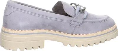 Immagine prodotto di Tamaris Mocassino da donna in pelle scamosciata blu Dimensioni: 40