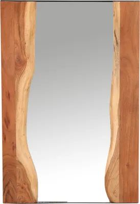 Produktbild von Spiegel Aduial 90 cm – Wandspiegel mit Naturholzrahmen Modern & massiv