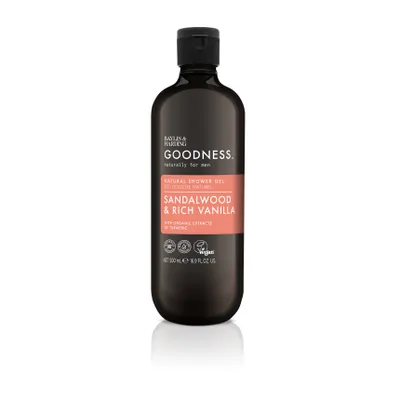 Produktbild von Baylis & Harding Goodness Men Duschgel Sandelholz & Reichhaltige Vanille (500 ml)