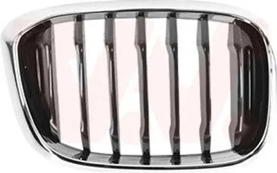 Produktbild von VAN WEZEL 0630512 Kühlergrill Frontgrill für BMW X3 (G01, F97) Rechts Schwarz