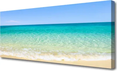 Produktbild von Tulup Leinwand-Bilder 125x50 Wandbild Canvas Kunstdruck Meer Landschaft