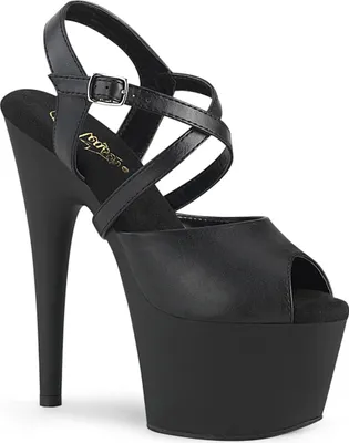 Produktbild von ADORE-724 Damen Sandale von Pleaser, Schwarz  , EU 42, US 12